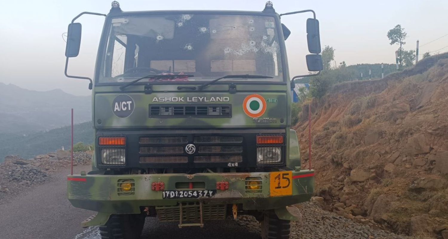 IAF convoy attacked in Poonch, 5 soldiers injured; Massive search operation on