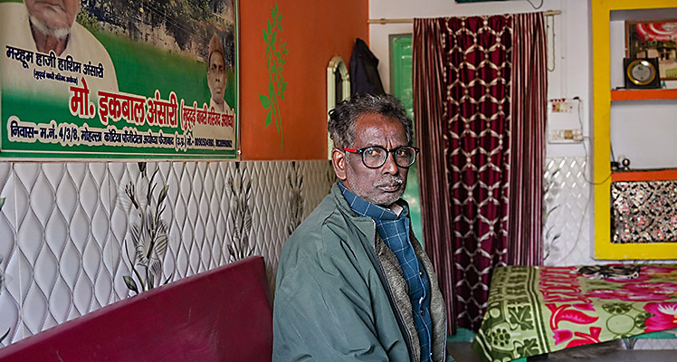 Iqbal Ansari, a litigant in the Ramjanmabhoomi-Babri Masjid case received an invitation for the Ram temple consecration ceremony
