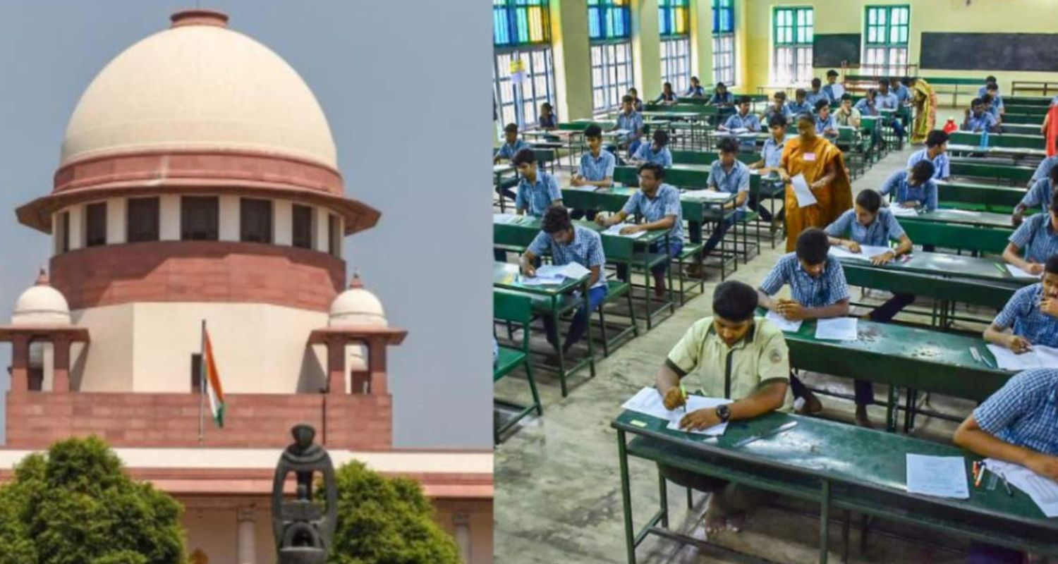 Supreme Court puts interim hold on Karnataka government's decision on board exams.
