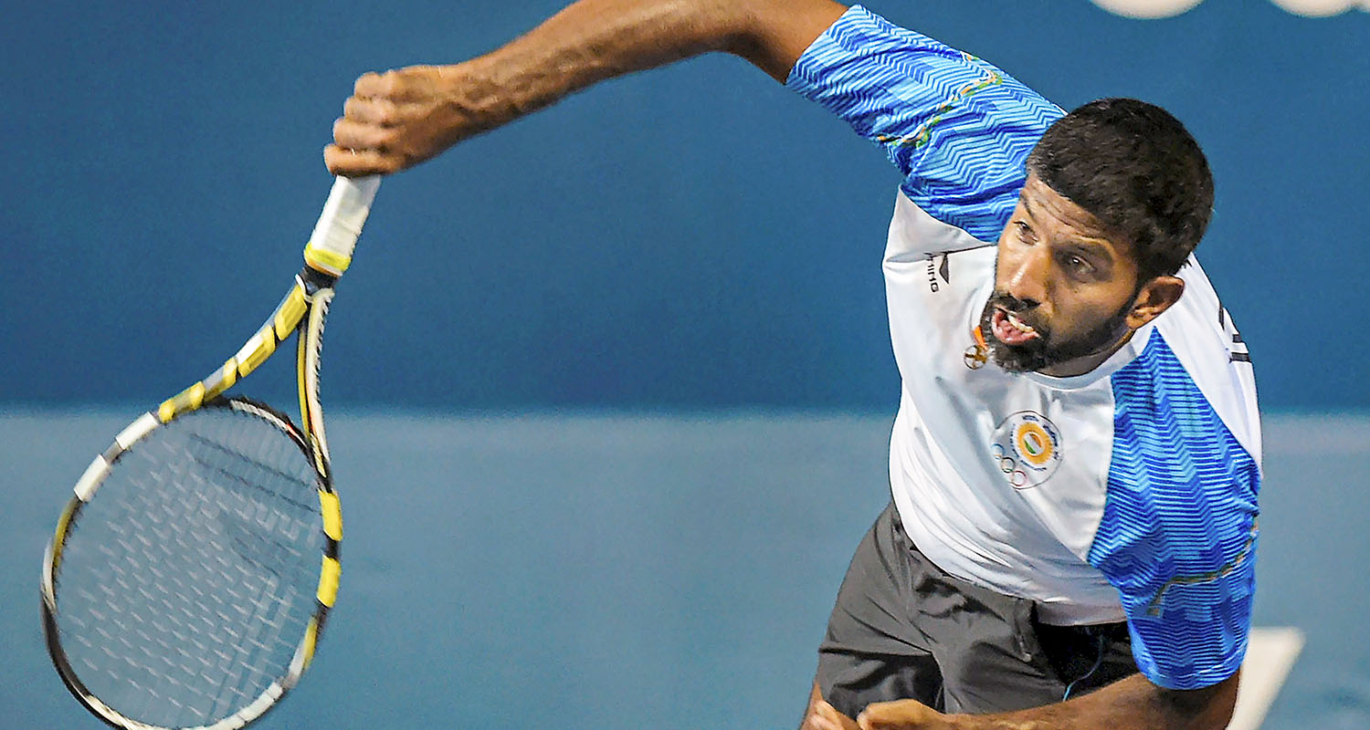  Rohan Bopanna Matthew Ebden Australian Open men's doubles final Grand Slam title Tomas Machac and Zhang Zhizhen