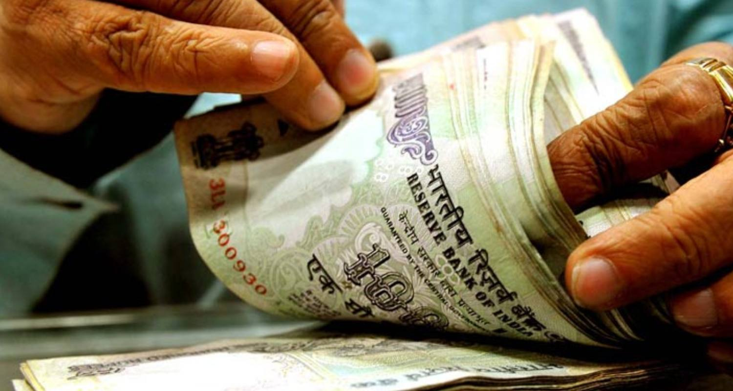 Indian currency.