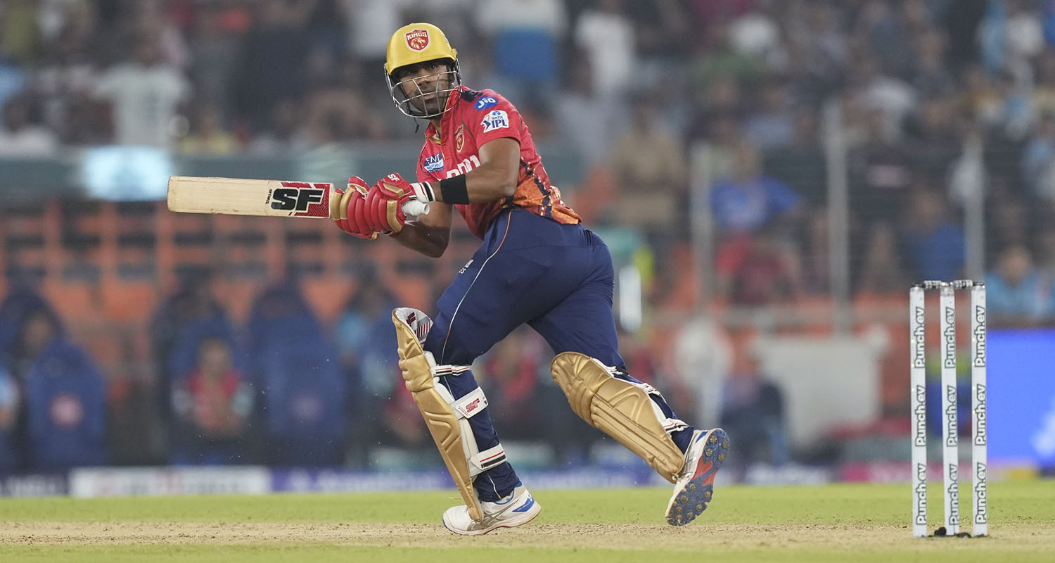 Gujarat Titans skipper Shubman Gill's unblemished unbeaten half-century was overshadowed by uncapped Shashank Singh's fiery knock as Punjab Kings registered a thrilling three-wicket win in an Indian Premier League match