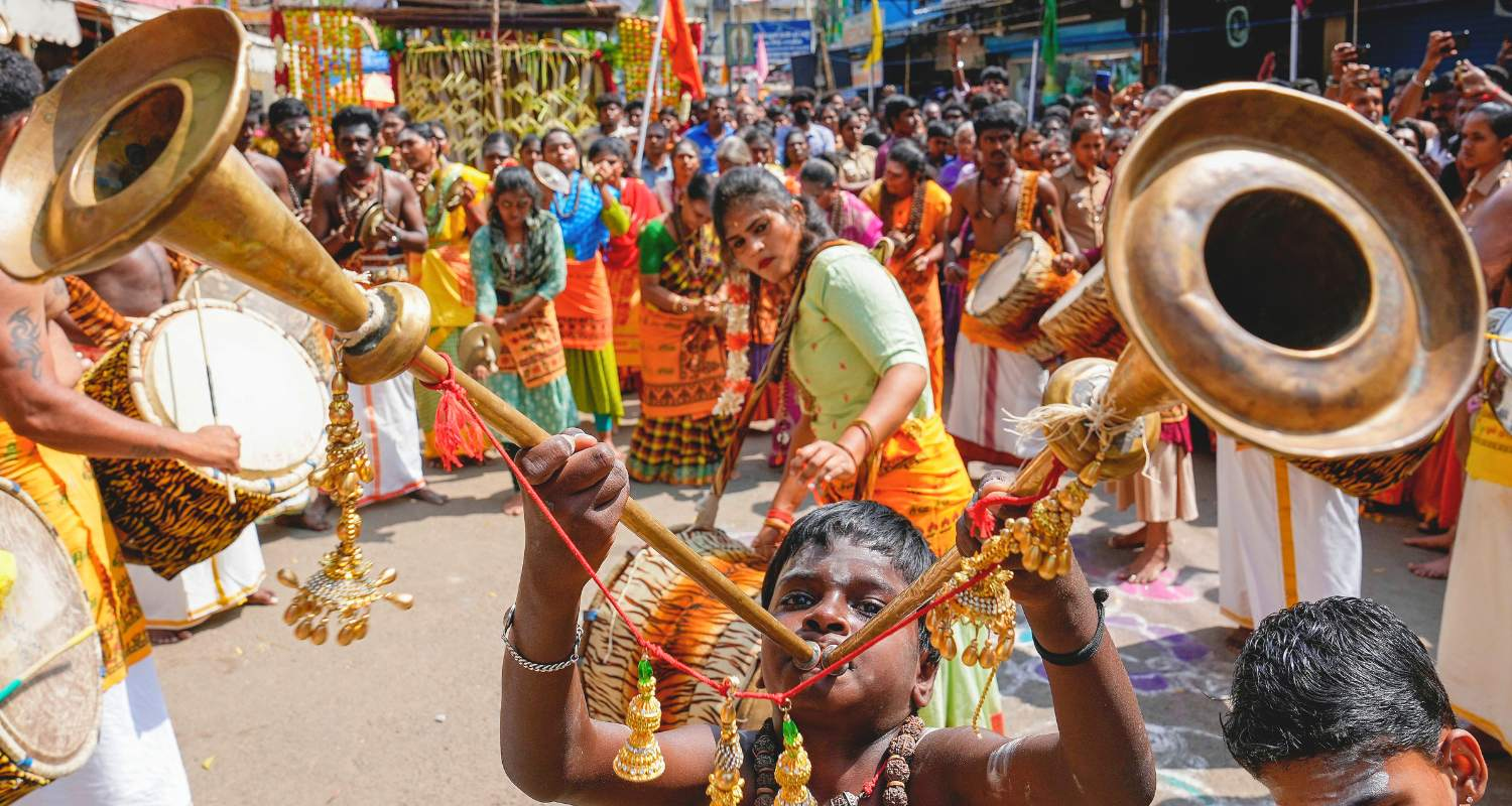 Chennai, India, Murugan, festival, Hinduism, procession