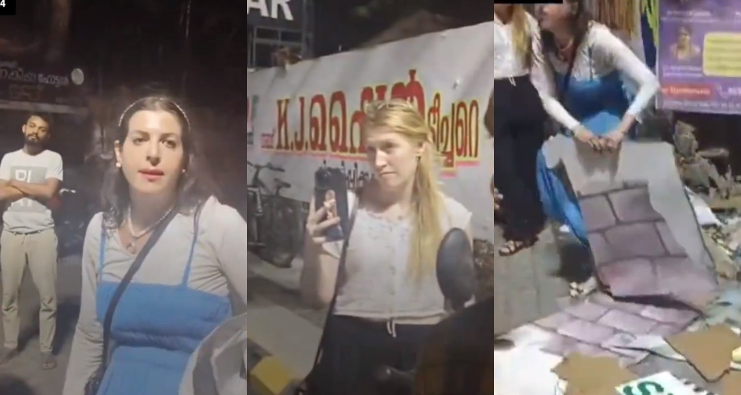 Two Jewish Australian women booked for destroying pro-Palestine posters in Kochi