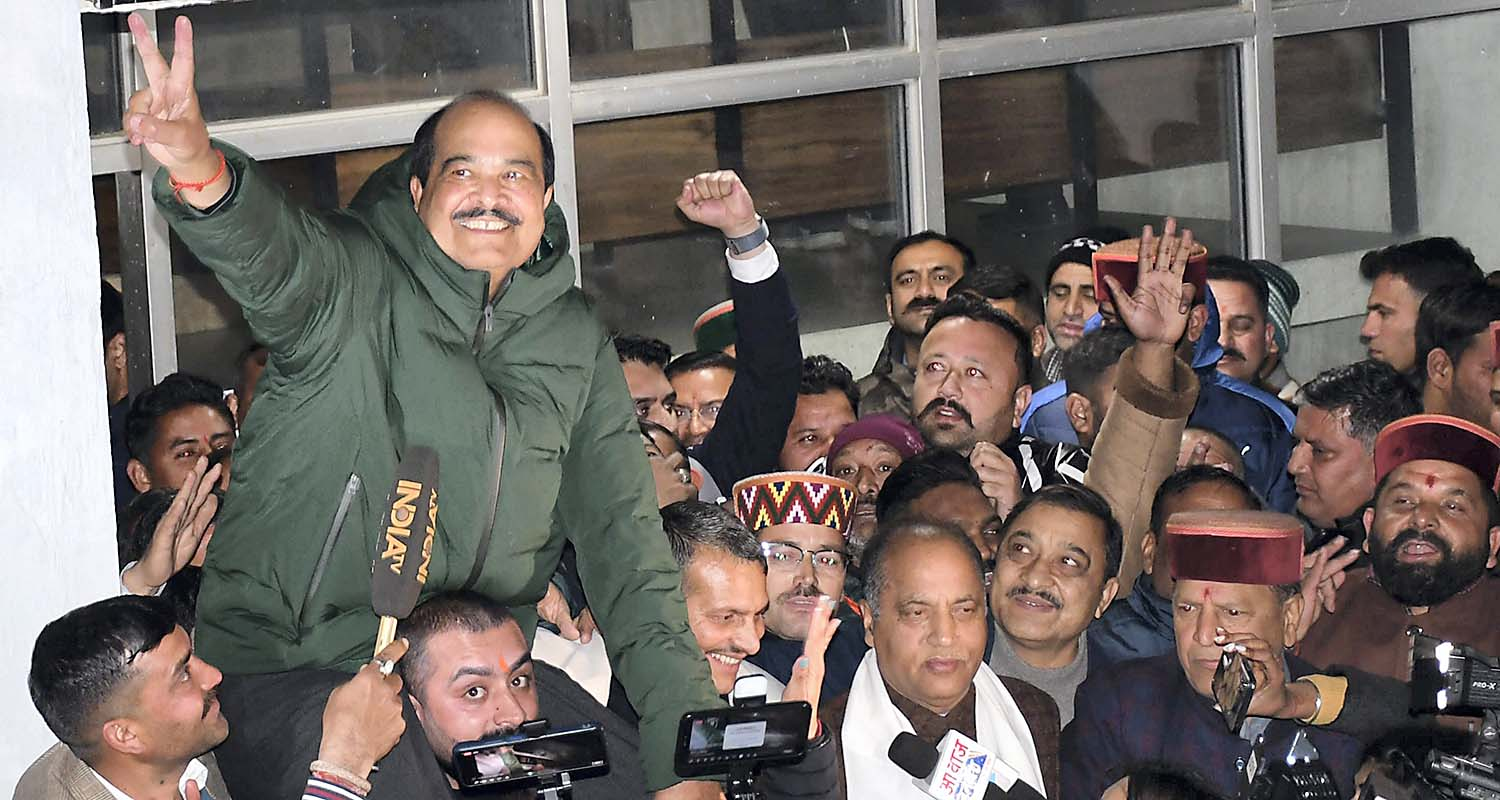 BJP's Harsh Mahajan wins the Rajya Sabha seat for Himachal Pradesh.