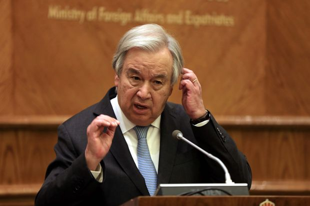 "No room for war": UN Chief Guterres condemns Iran's strike on Israel