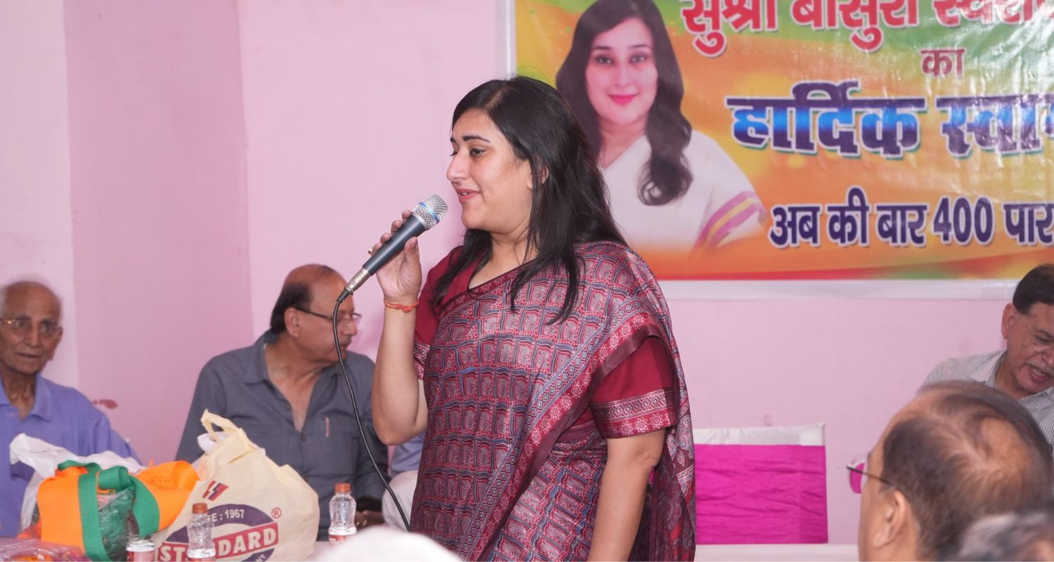 BJP's Leader Bansuri Swaraj targets AAP Delhi Govt's Mohalla Clinic and Medicines Distributed There. Image X.