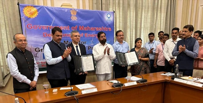 NTPC Green Energy Limited (NGEL)  has signed an MOU with the government of Maharashtra to develop green hydrogen and it's derivatives 