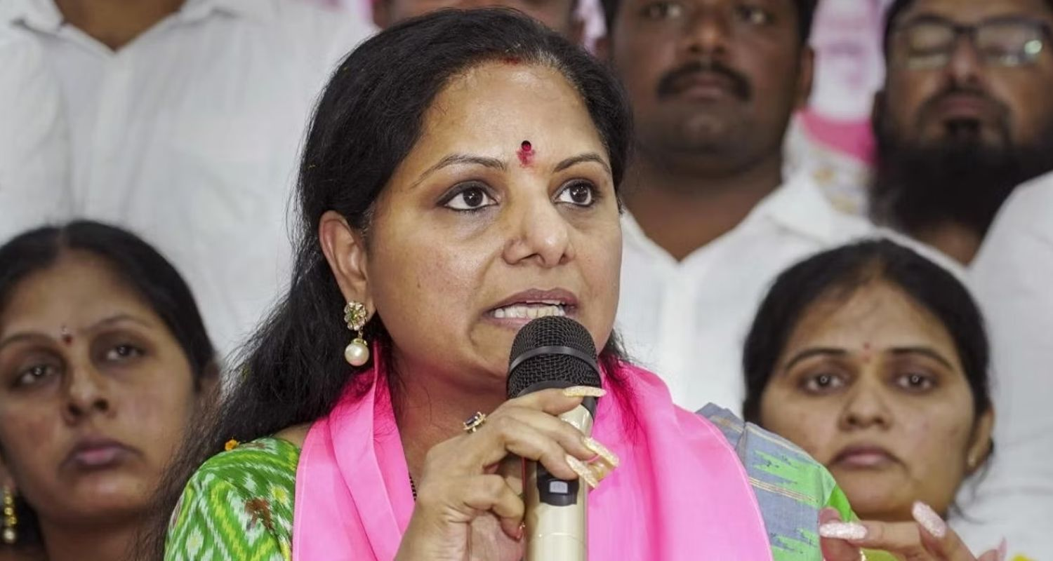 BRS leader K Kavitha 
