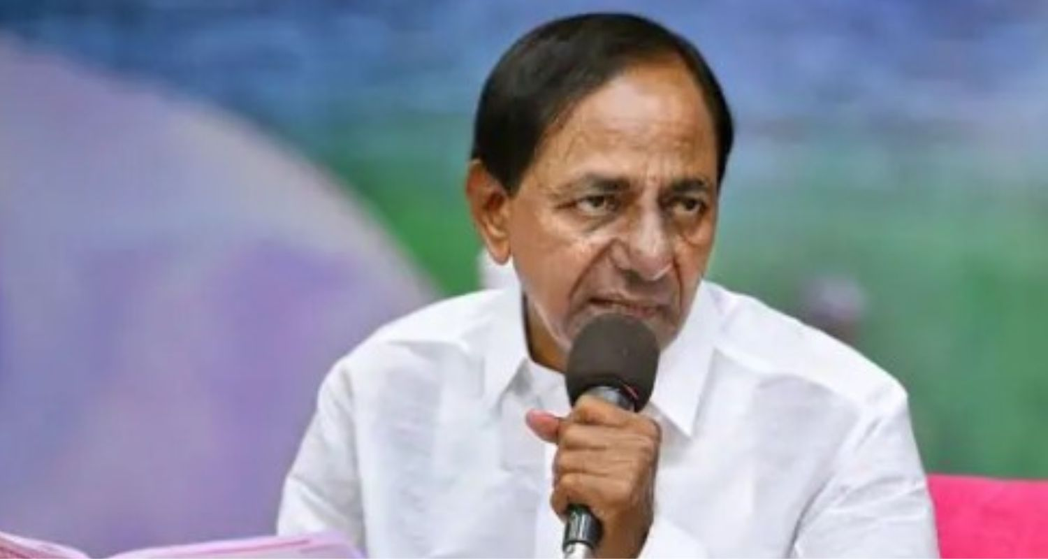KCR banned from campaigning.