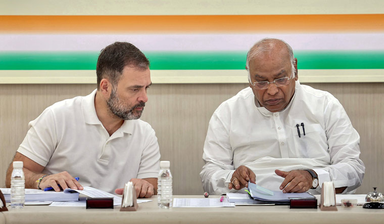 The two leaders are working on strategies for elections in Jammu and Kashmir, Haryana, Jharkhand, and Maharashtra were discussed with guidelines set for selecting prospective candidates.