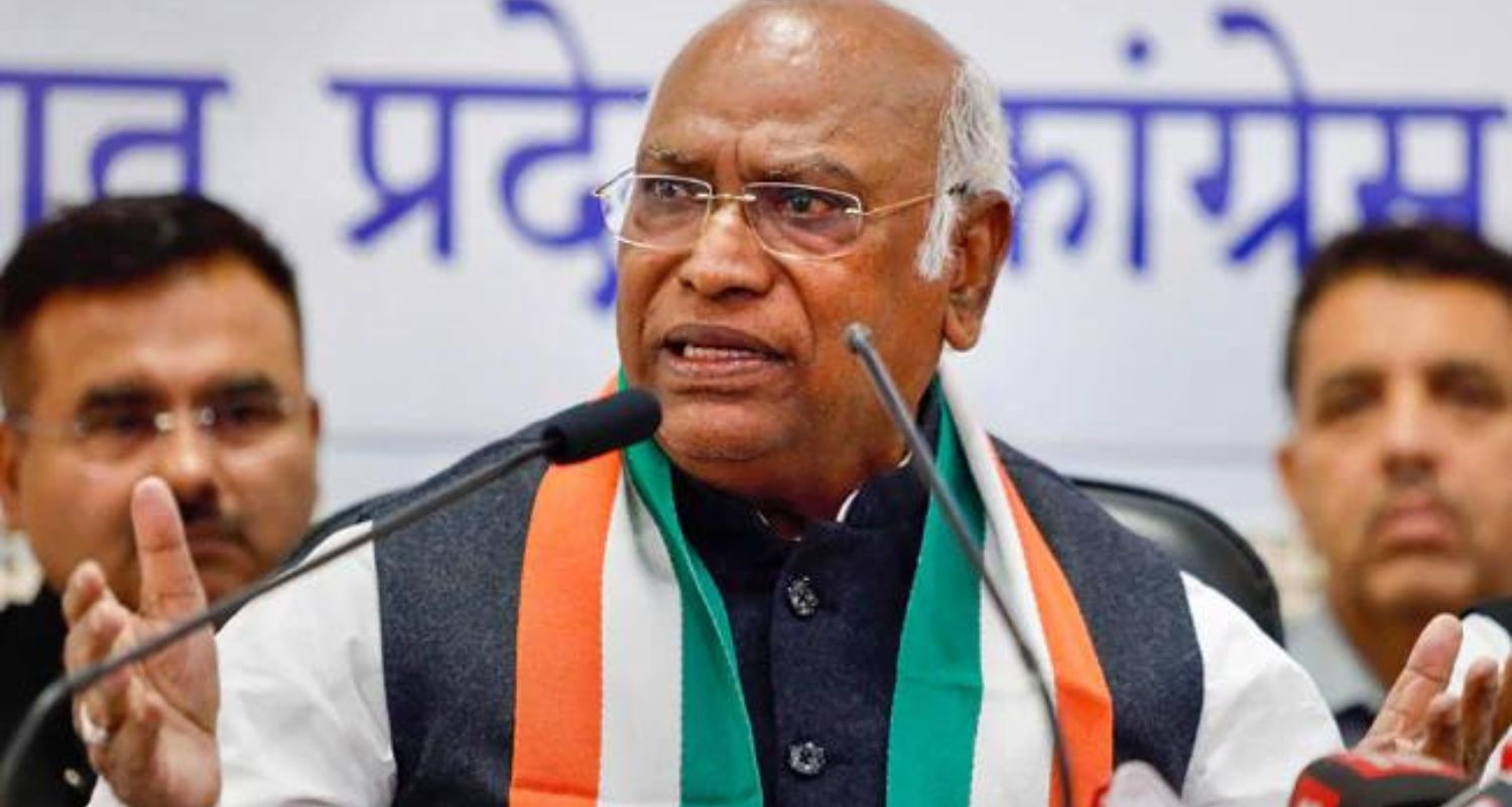 Congress President Mallikarjun Kharge.