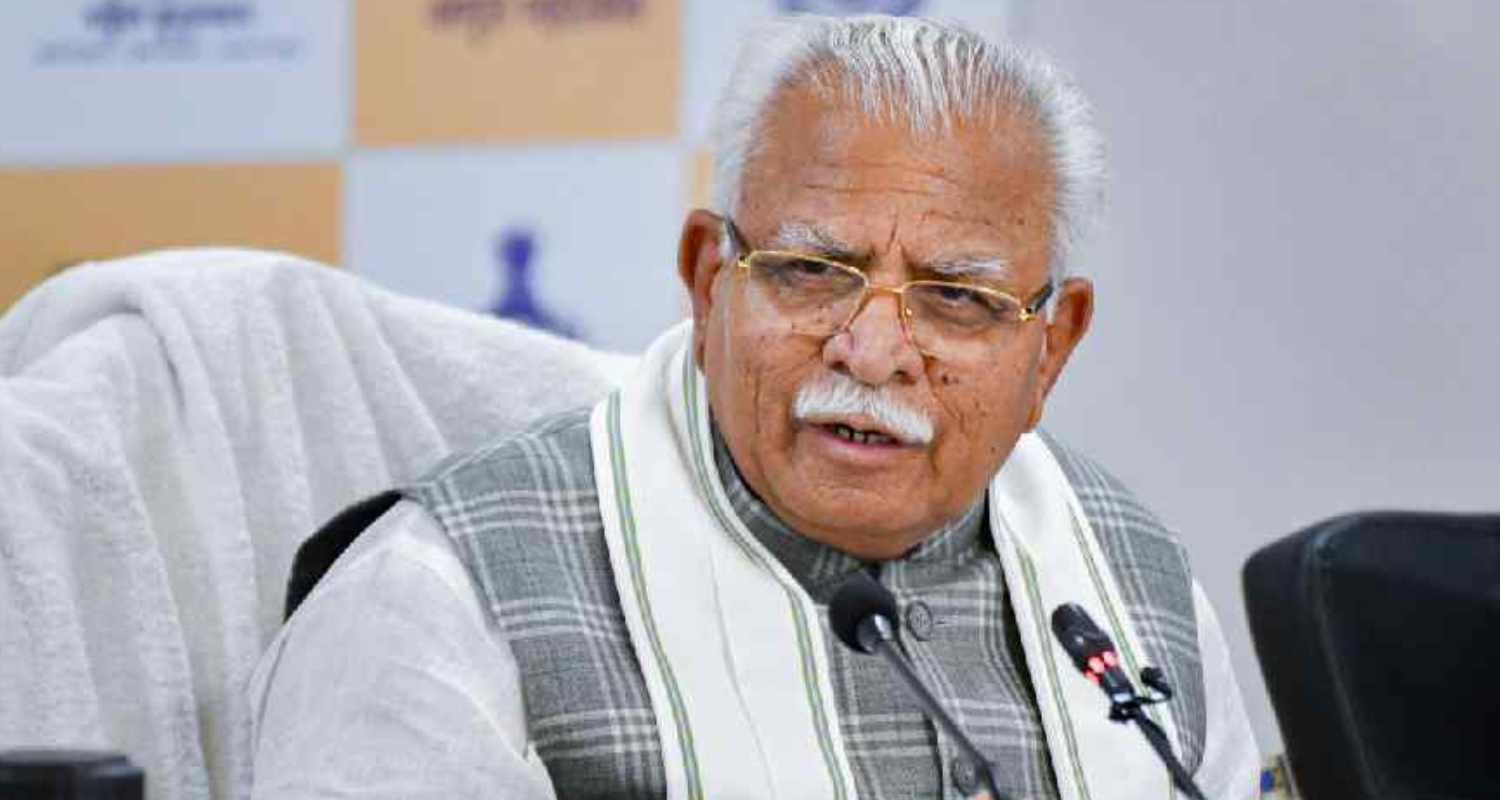 Housing and Urban Affairs Minister Manohar Lal Khattar. 