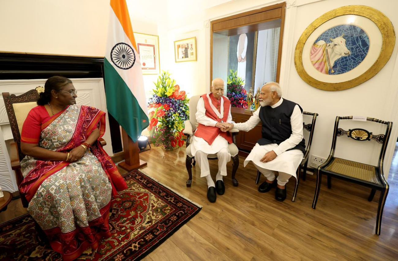 Conferring of the Bharat Ratna upon LK Advani Ji 