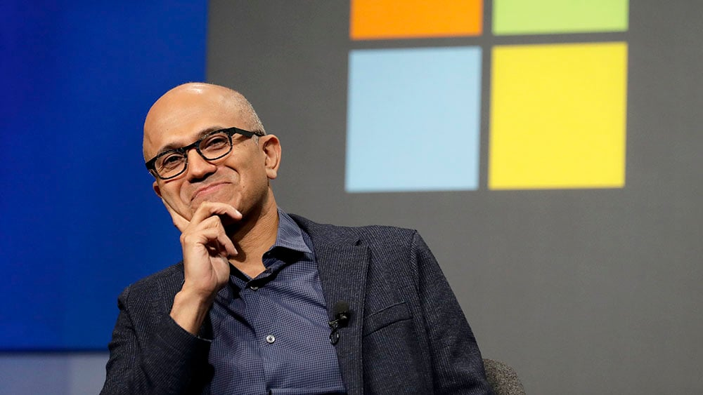 Interview with Satya Nadella, unveiling Microsoft's AI Strategy