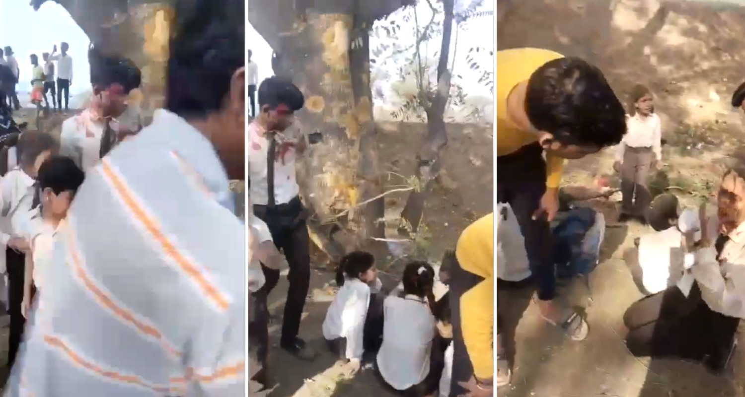 6 children dead, 15 injured as school bus overturns near Narnaul, Haryana