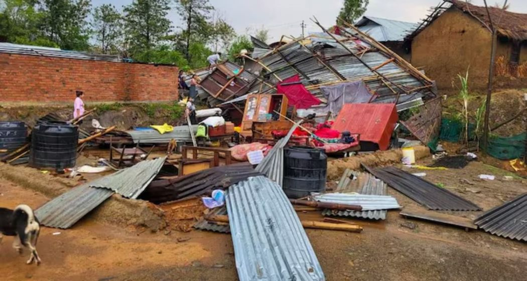 The May 5 hailstorm damaged nearly 15,400 houses along with causing potential damage on agricultural land.