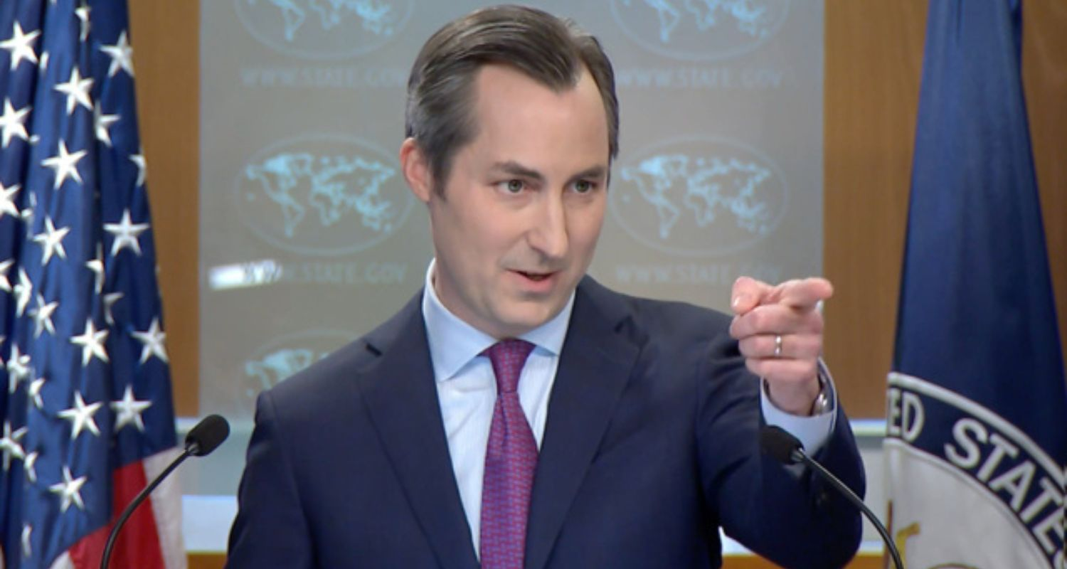 US State Department Spokesperson Matthew Miller. 