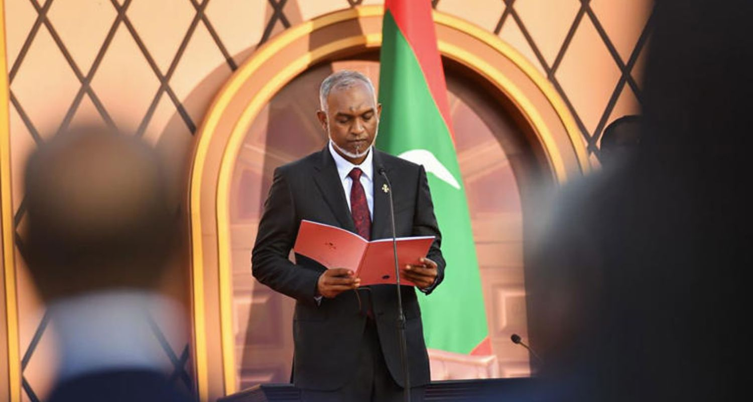 Maldives President Mohamed Muizzu