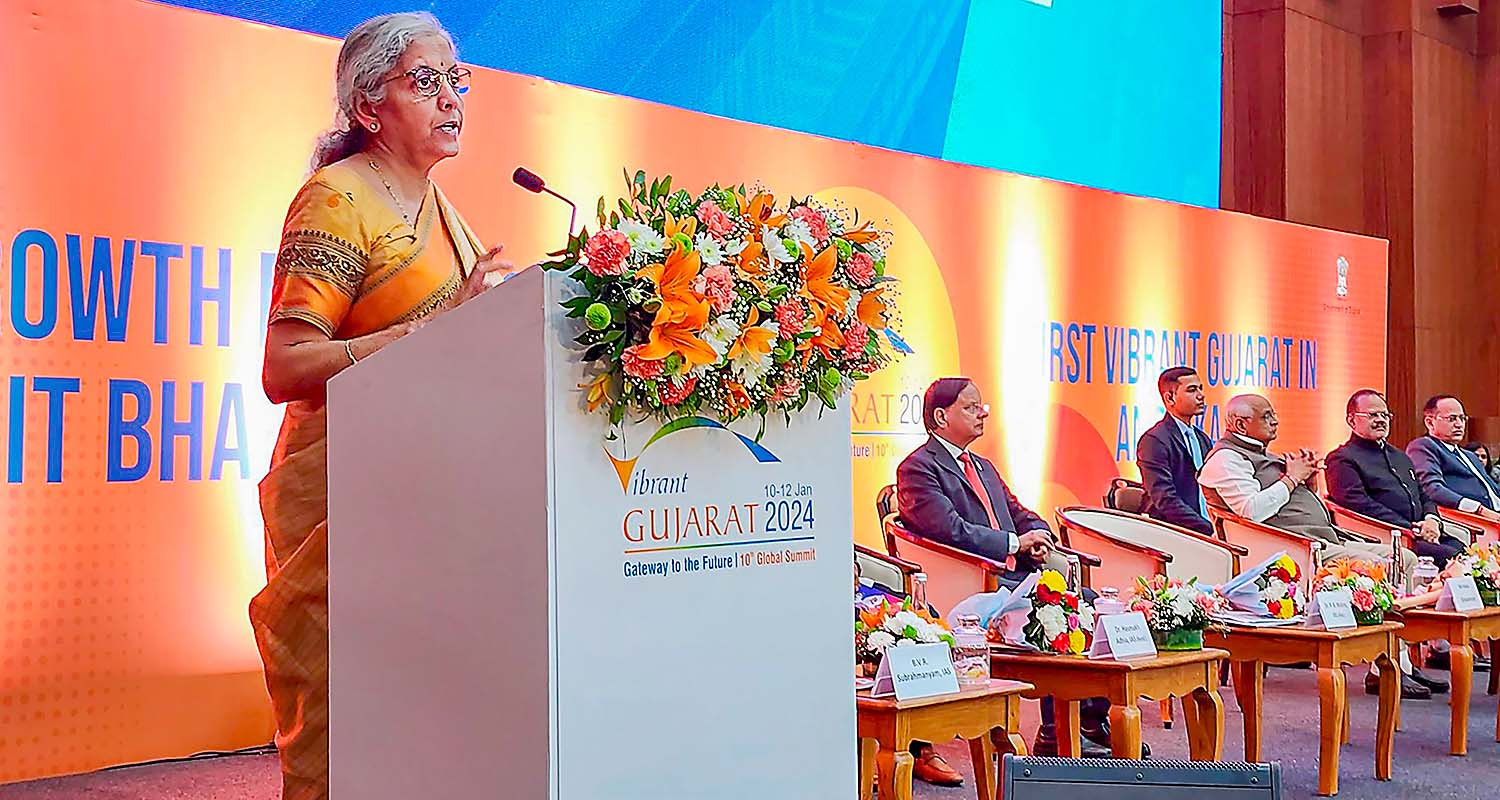 world's third largest economy  Finance Minister Nirmala Sitharaman India, with a GDP of roughly USD 3.4 trillion, is currently the fifth largest economy in the world