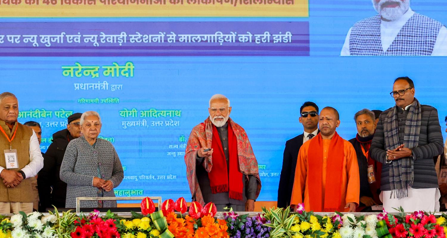 Development projects worth over Rs 19,100 crore inaugurated in Bulandshahr.