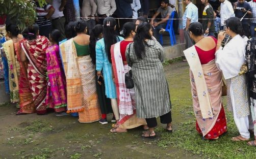 Voting is underway in 857 polling stations, spanning 13 assembly segments in eight districts.