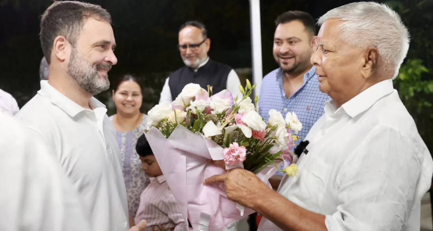 Prominent leaders who will participate in the rally, include Rahul Gandhi, Lalu Prasad, Tejaswi Yadav, Mallikarjun Kharge, AAP leader Sanjay Singh, Arvind Kejriwal's wife, Sunita Kejriwal, Priyanka Chaturvedi, Farooq Abdullah from National Conference and Deepankar Bhattacharya of CPI (ML).