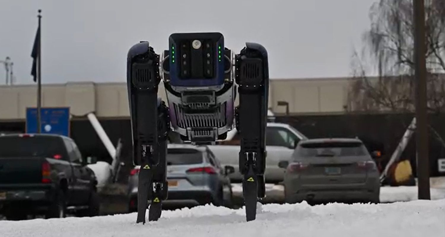 The Aurora robot. Screengrab.