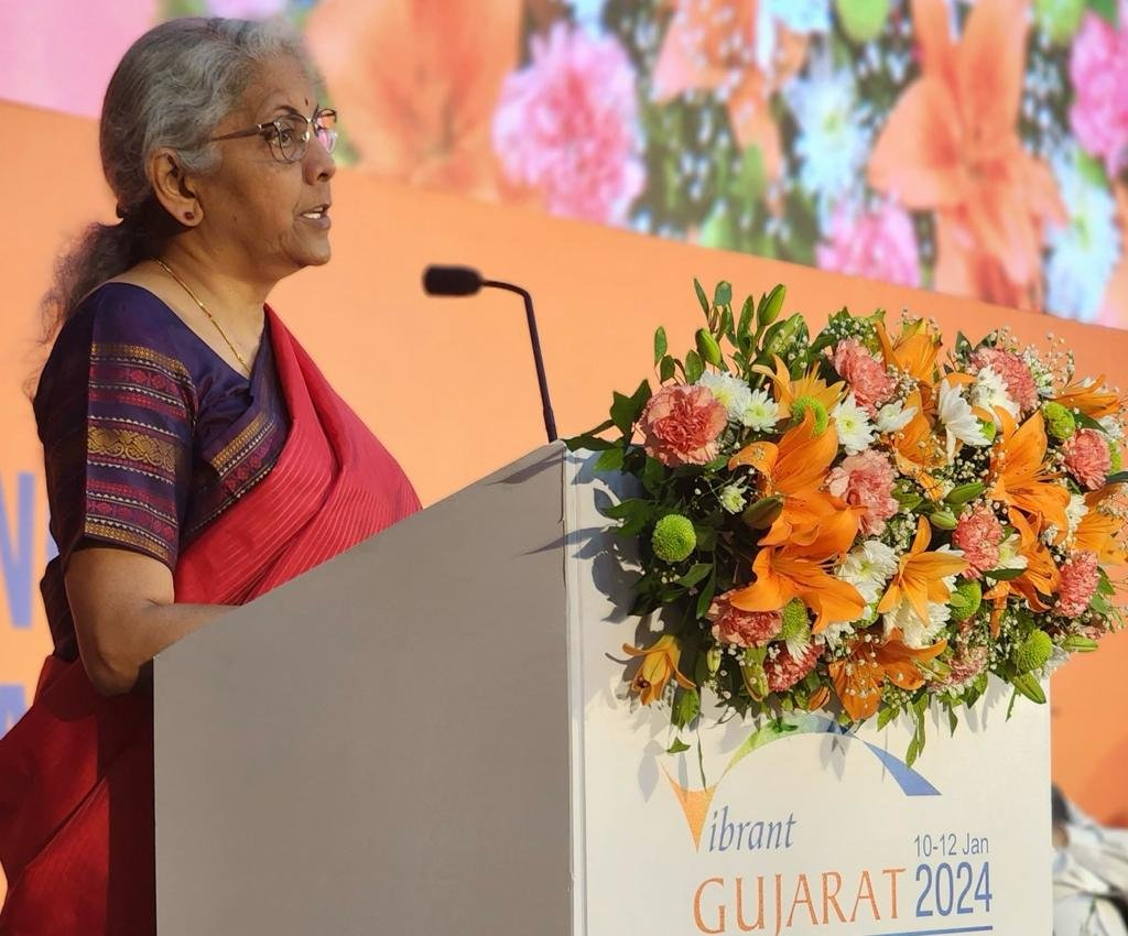Nirmala Sitharaman delivered keynote address at seminar on ‘Gift City'