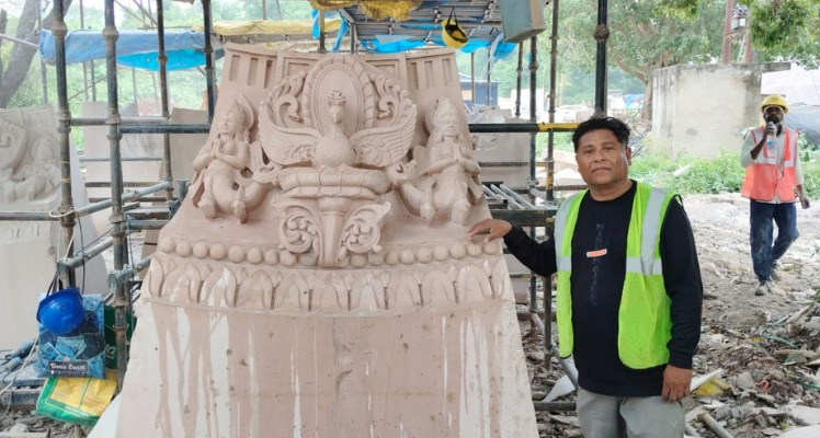 Ram Mandir, Sculpture, Gujarat, Marble sculpture, Hinduism