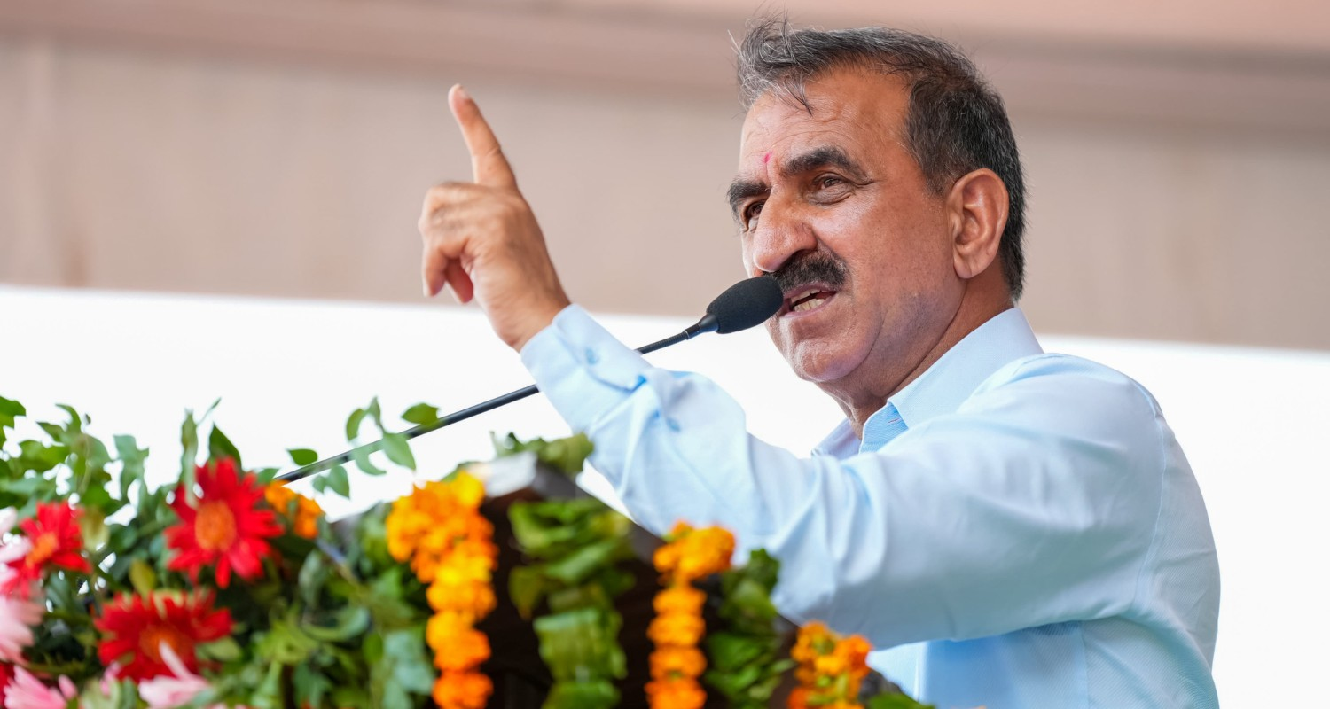HP Cm Sukhvinder Singh Sukhu.