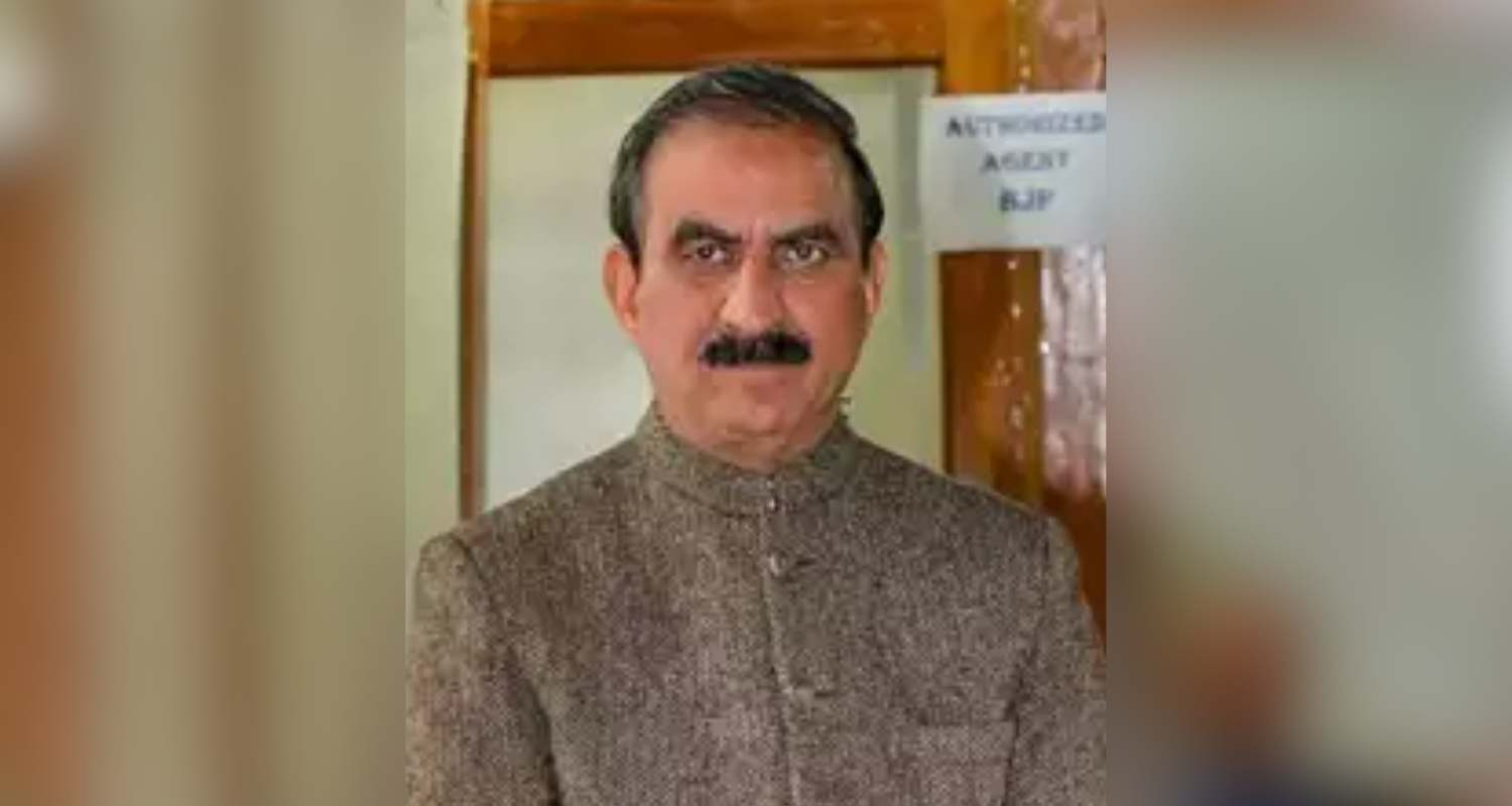 CM Sukhu. 