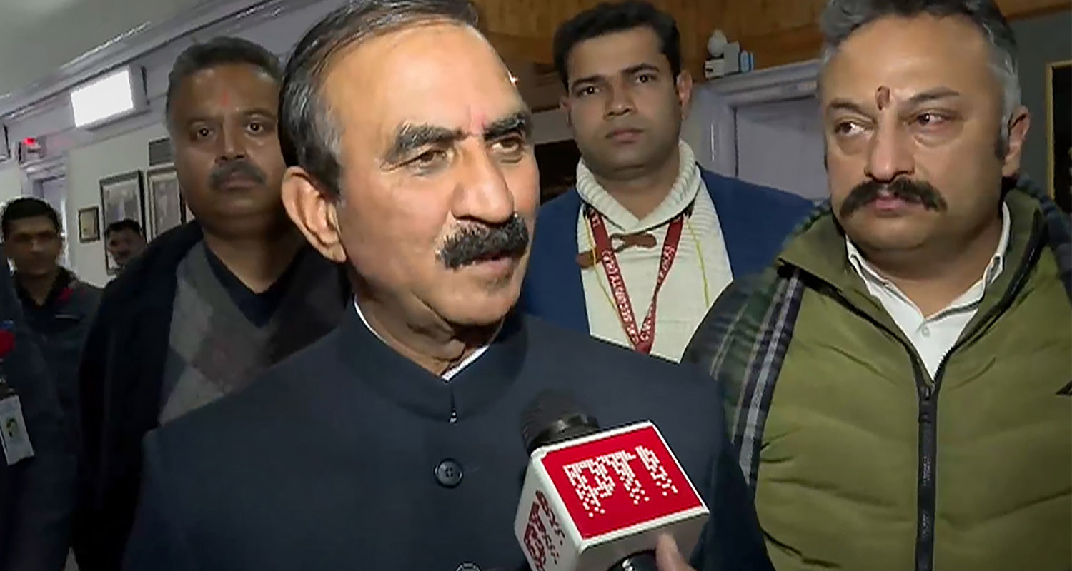 HP CM Sukhvinder Singh Sukhu, who has been reiterating for the past few days that the government is stable and would complete its five-year-term, on Monday refused to comment on his regime's stability.