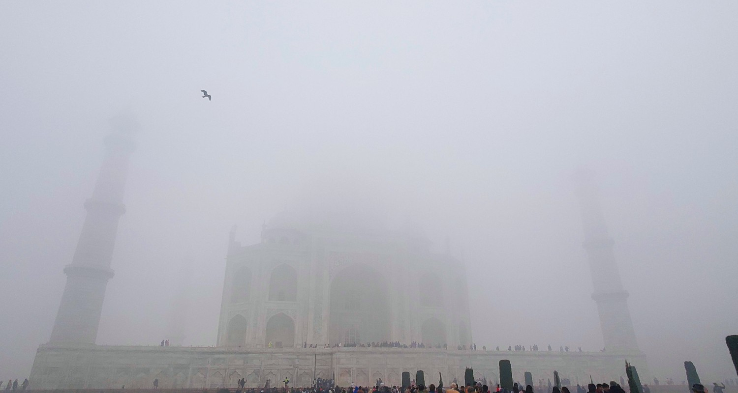 Fog, Weather, India, Winter