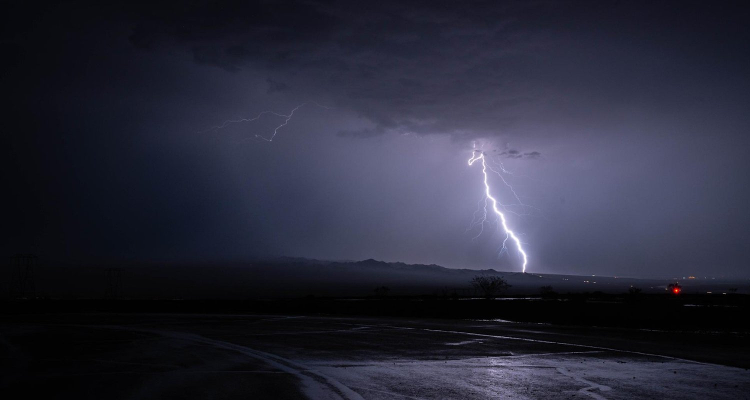 A thunderstorm in Punjab and Haryana's capital Chandigarh, a warning issued by the IMD.