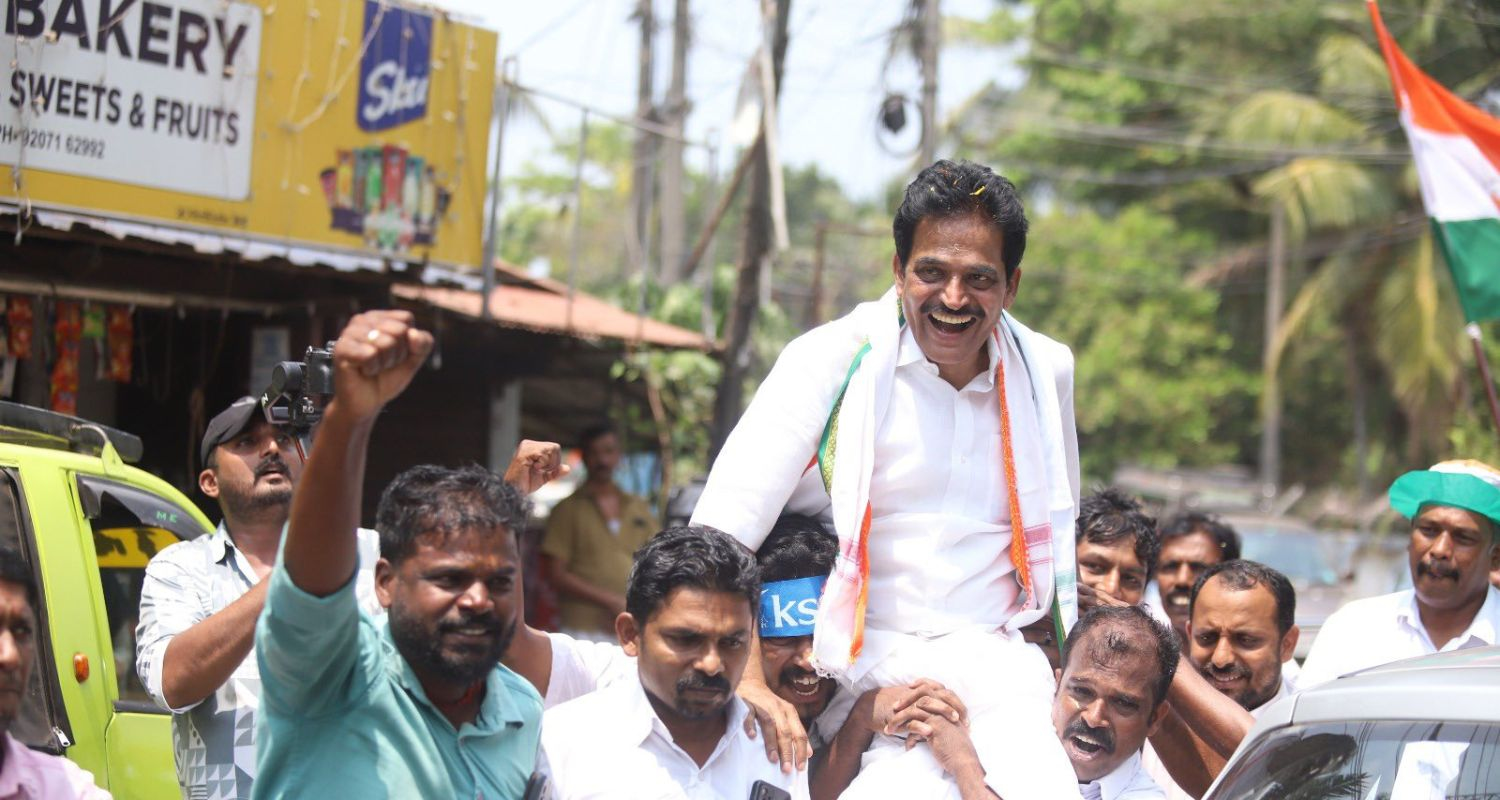 Congress Leader and a member of the Rajyasabha K C Venugopal. Image X.
