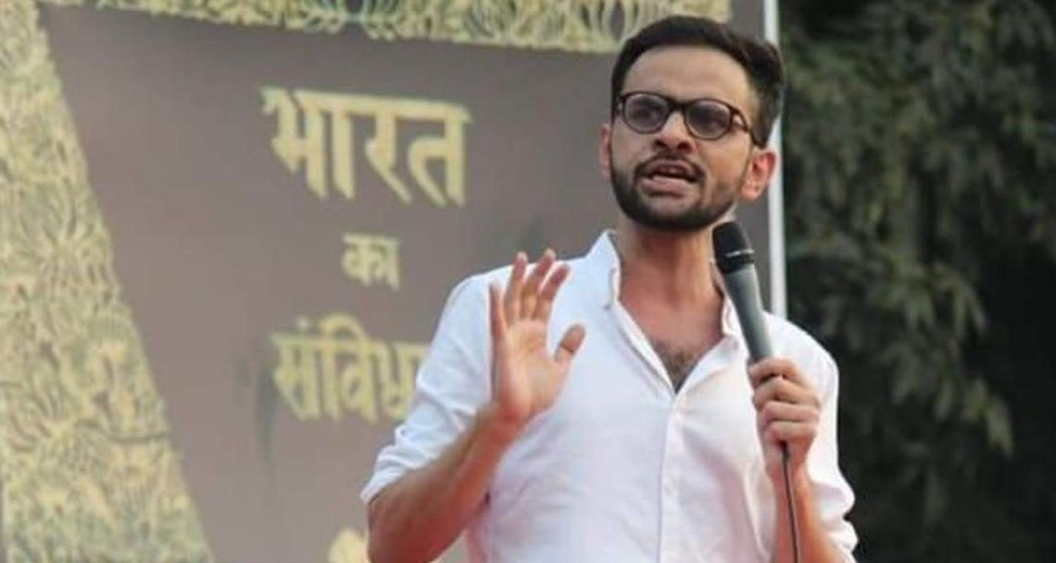 Umar Khalid. Image X.