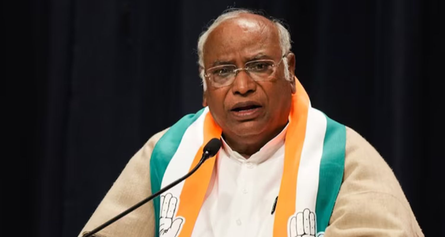 Congress President Mallikarjun Kharge. Image X.