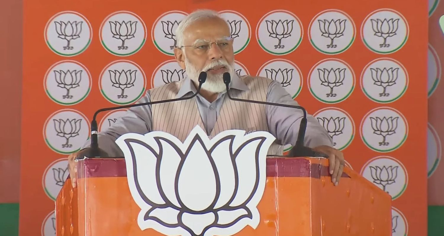 Modi in Saharanpur compares Congress with Muslim League.