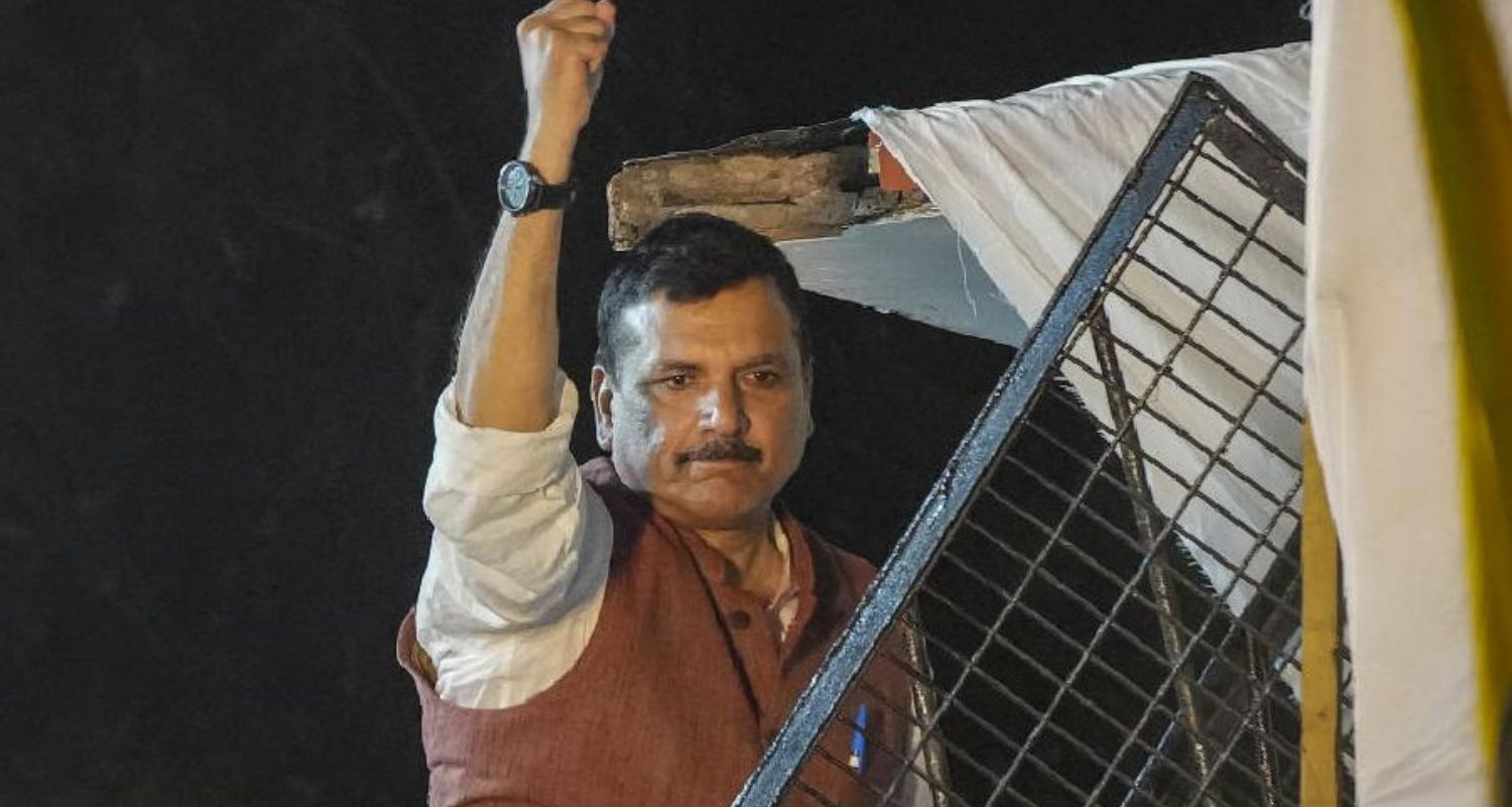 AAP Leader Sanjay Singh. File Photo.