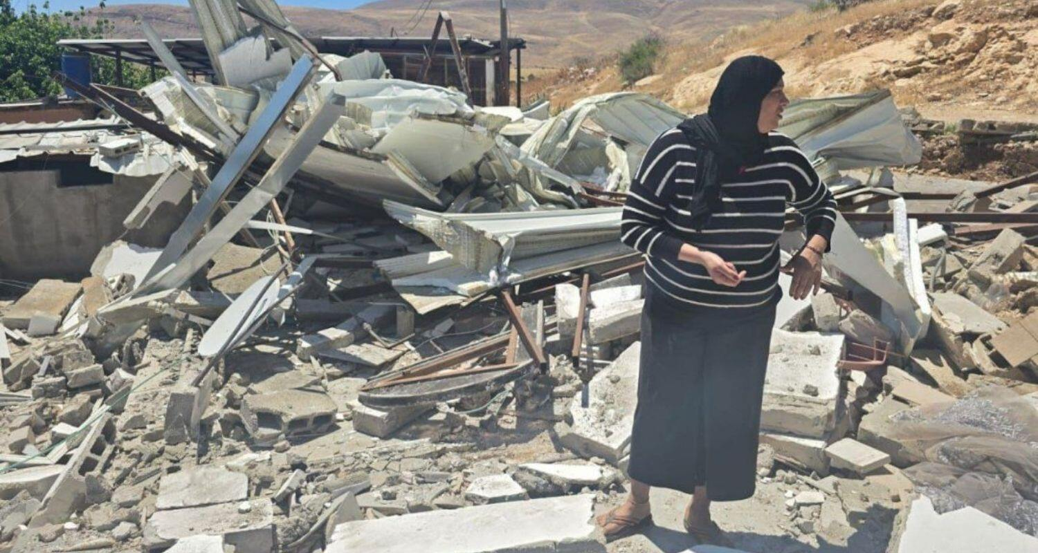 Bulldozer Action Now in Israel Also, Homes of Terrorists Destroyed. Image X.