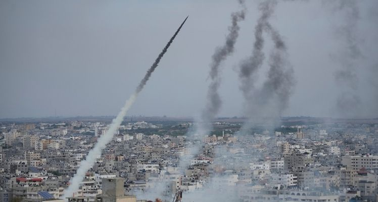 For the first time in months, rocket sirens sounded in Tel Aviv as Hamas' armed wing launched a 'big missile' attack on the Israeli city on Sunday.