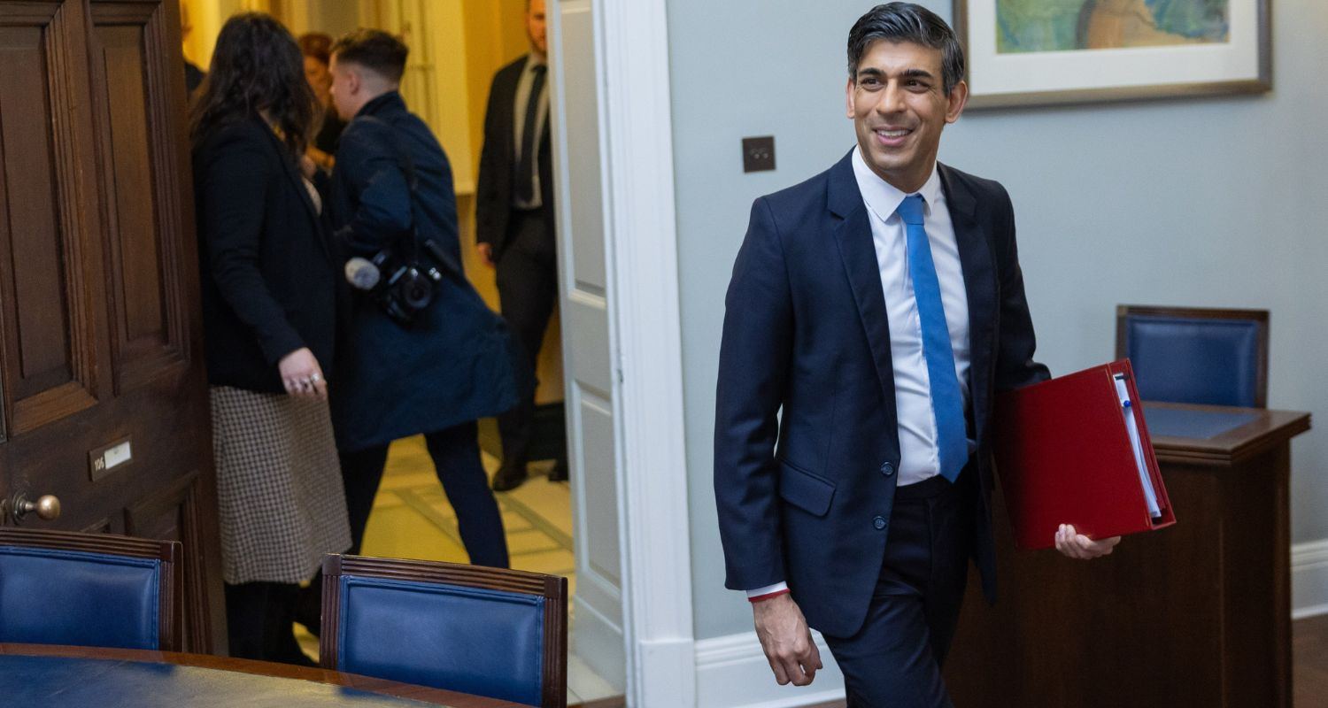 England's Prime Minister Rishi Sunak. Image X.