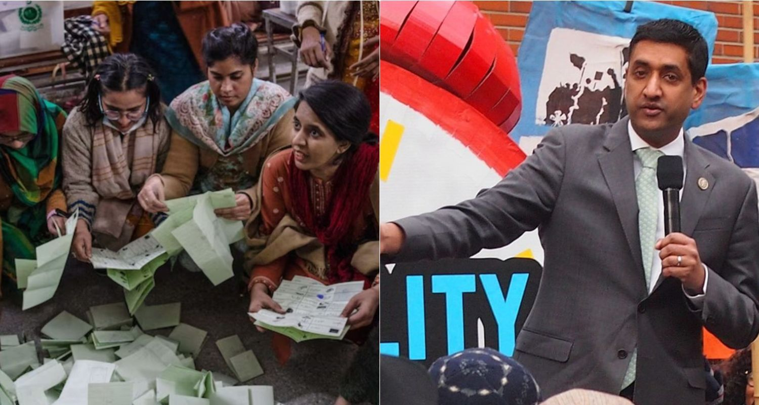 Elections in Pakistan - Representative Image (Credit: Bloomberg), Indian-American Congressman and US lawmaker Ro Khanna (Right)