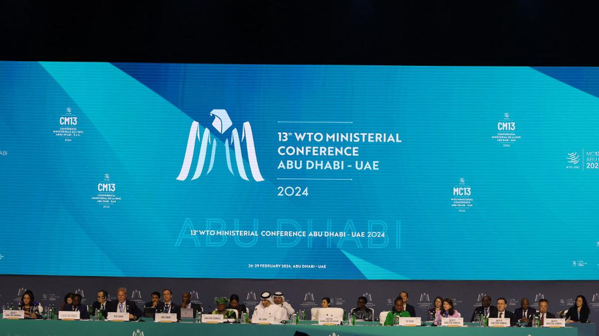 Trade ministers from around the globe convened today in Abu Dhabi for the 13th Ministerial Conference (MC13) of the World Trade Organization (WTO). 