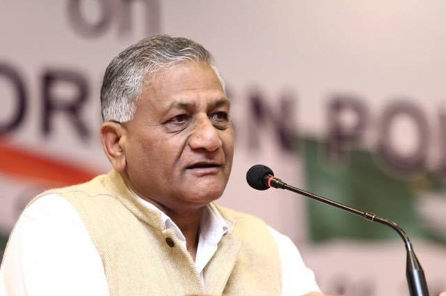 Union Minister V K Singh made a resolute statement on Saturday, rejecting claims of China's occupation of land in Arunachal Pradesh. 