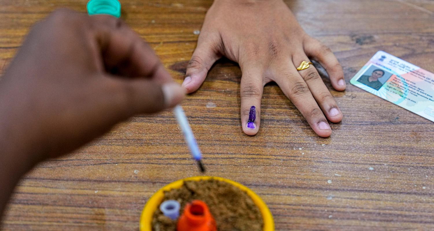 There were reports of malfunctioning of EVMs in some booths of West Bengal and Odisha.