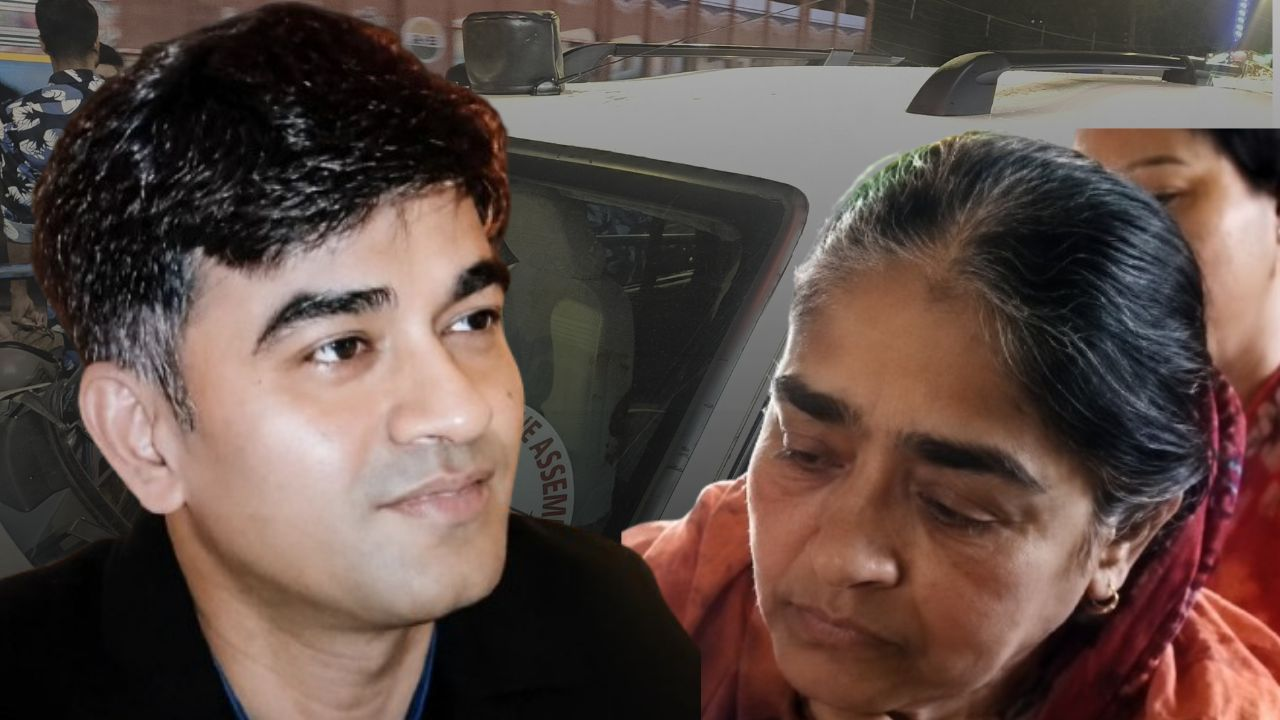 chandranath rath and his mother