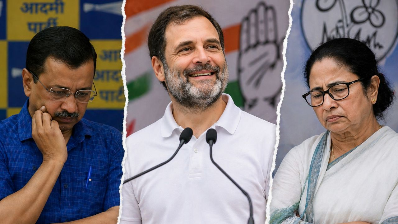 kejriwal rahul gandhi and mamata banerjee