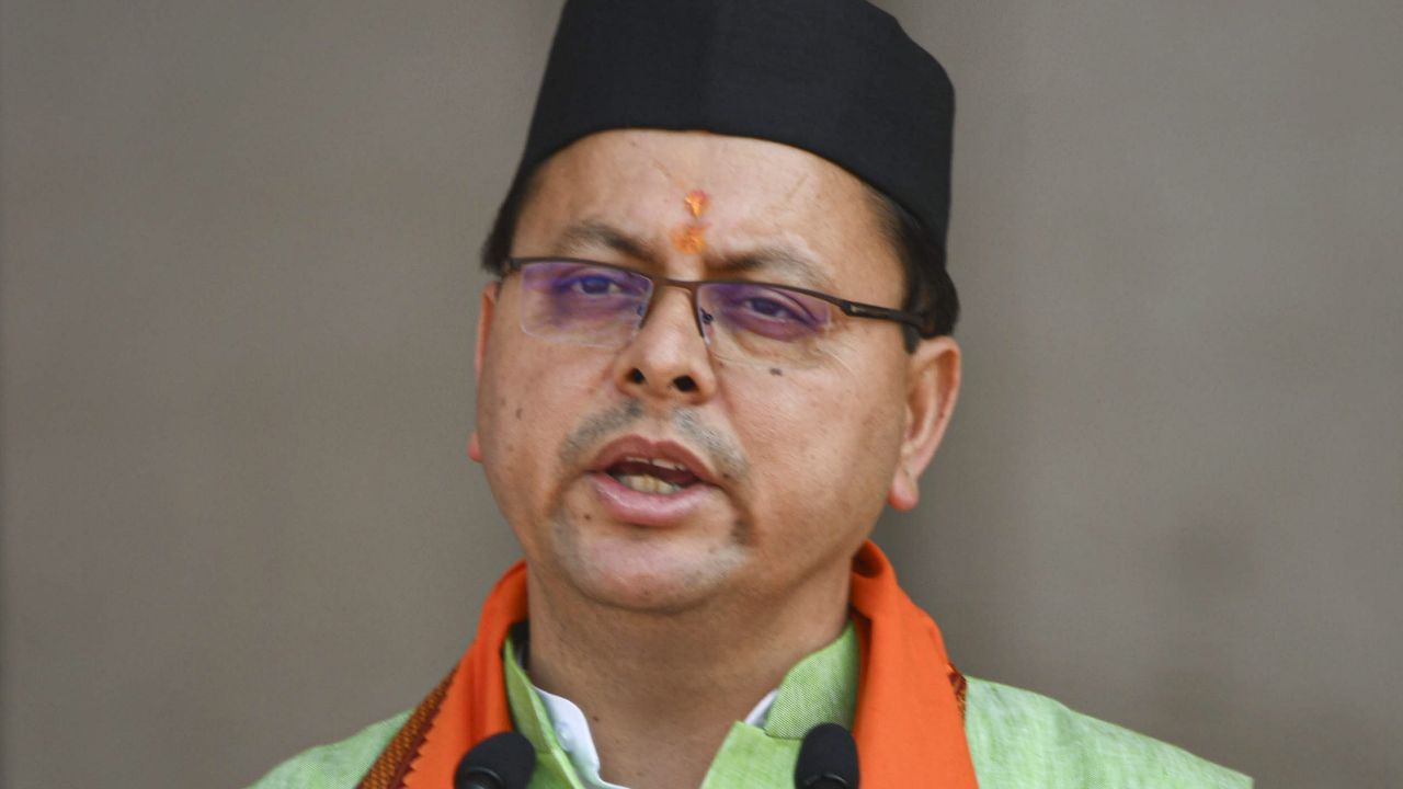 cm pushkar singh dhami
